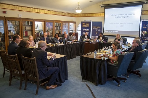 鶹Ƶ held its quarterly Board of Regents meeting on Friday, June 2. 